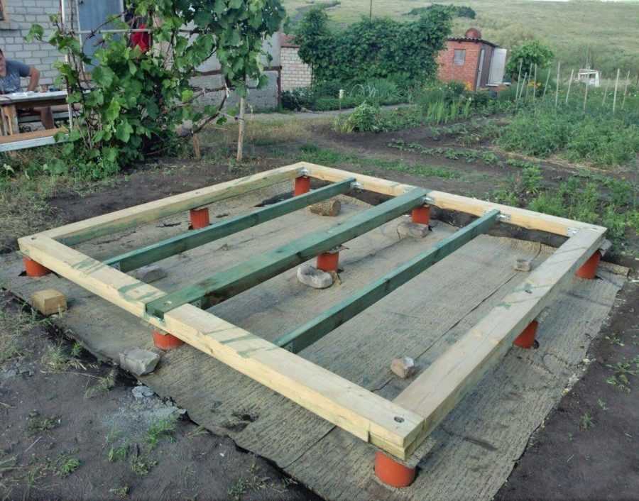 Столбчатый фундамент для беседки: пошаговая инструкция по строительству