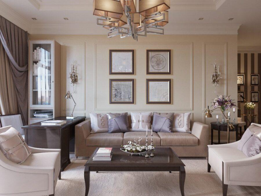 Стиль неоклассика в интерьере квартиры: 150 фото идей для современного дизайна