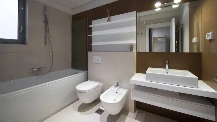 Планировка ванной комнаты