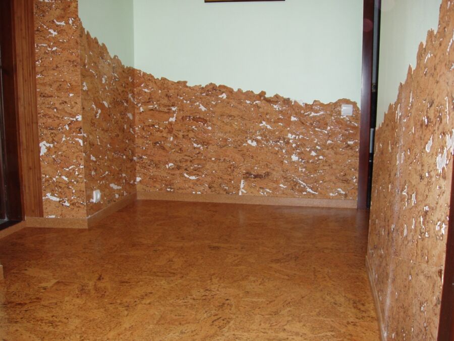 Пробковые обои для стен: 150 фото актуального дизайна и гармоничных сочетаний в интерьере